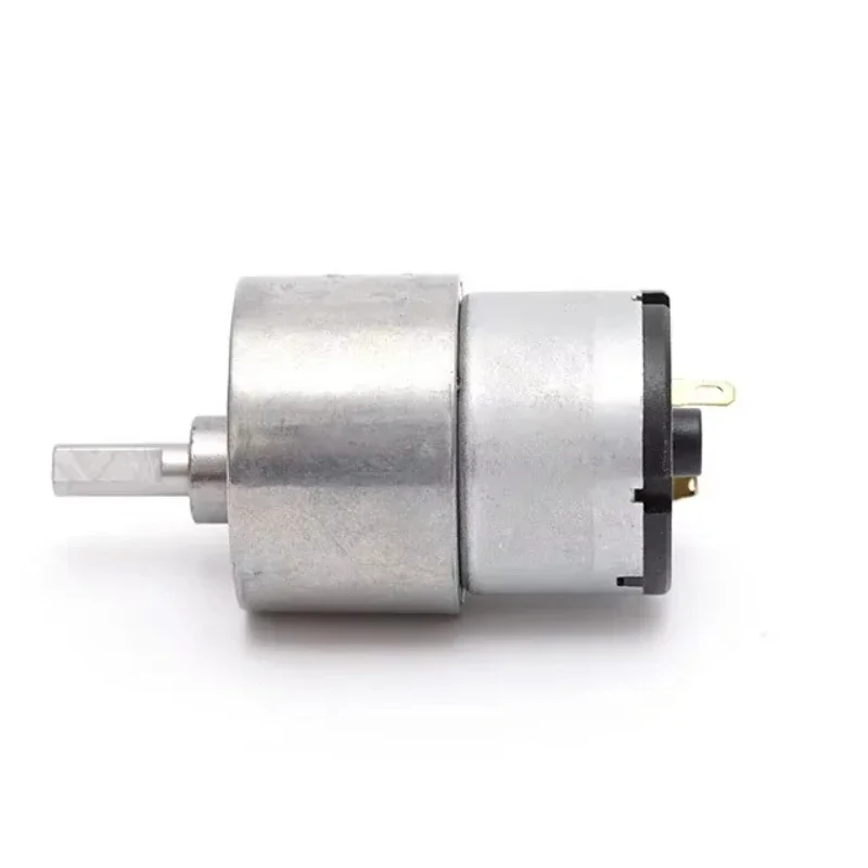 JGB37-520 DC 6V/12V/24V High Torque Gear Motor All Metal Gear Box Electric Motor 7/12/22/35/45/66/107/200/320/600/960RPM