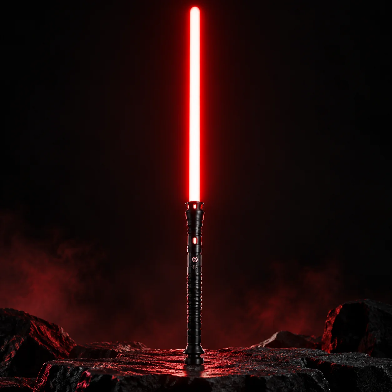 78-92cm Metal Handle Telescopic Light Sword Toy, Pixel Light Effect, APP Control Color Changing, Cosplay Glowing Prop