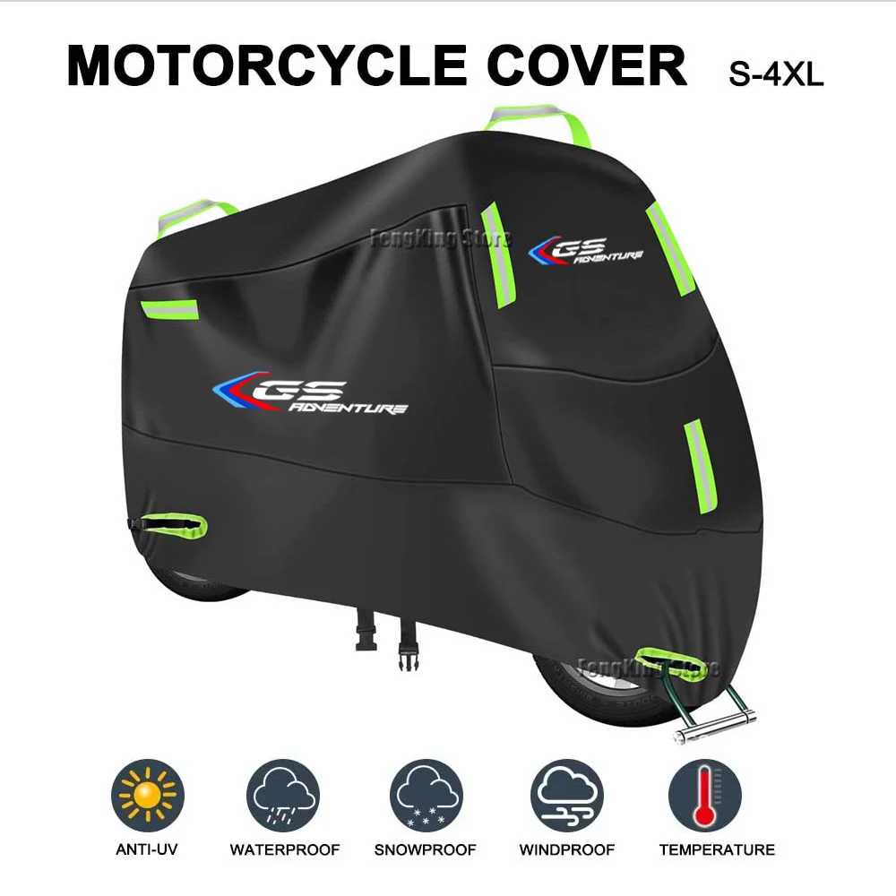 

For BMW R1300GS R1250gs R 1200 GS LC Adv R1250 GS Motorcycle Cover UV Protection Dustproof Snowproof Motorcycle Waterproof Cover