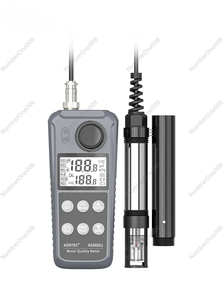 

All Instrument Aquaculture Detector Dissolved Oxygen Analyzer Water Quality Nitrogen Ph Nitrite Detector