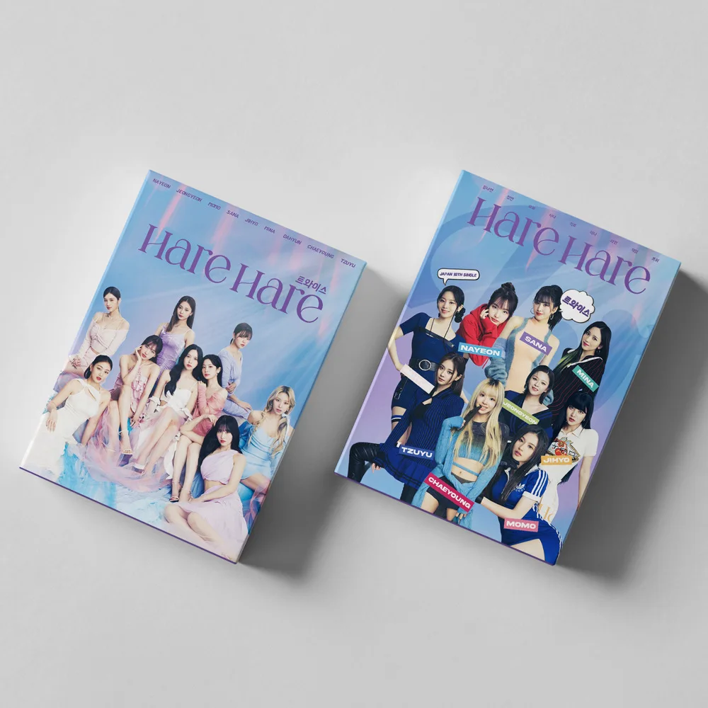 55pcs/set TWICE Photocard New Album The Feels High Quality HD Photo LOMO Card Pictures Fans Gift