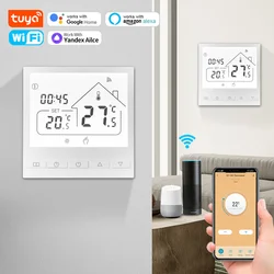 Tuya Smart life Thermostat WiFi Electric Floor Heating Water/Gas Boiler Temperature Remote Controller for Google Home, Alexa