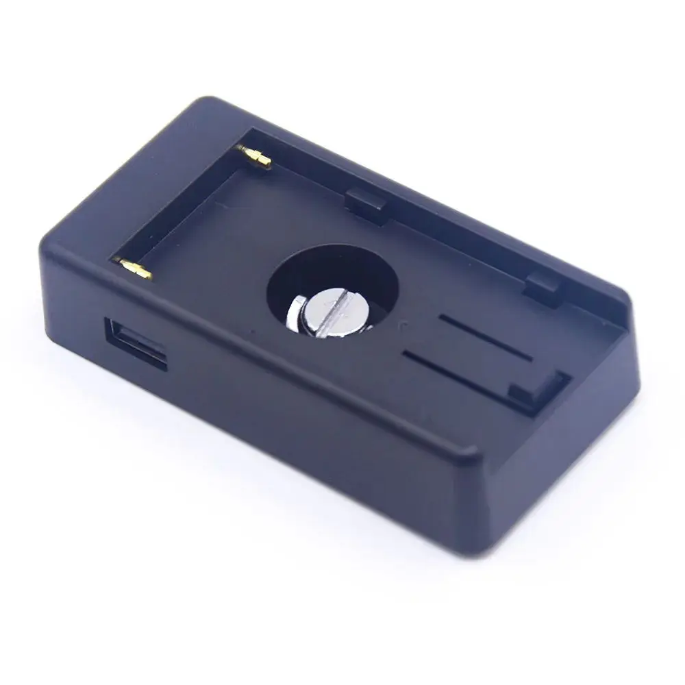 Udf750 F960 Np-F950 Base Mount Holder Plate Fit For Dmw-Blf19 En-El15 Np-Fw50 Lp-E6 Np-Fz100 Dummy Battery Camera Monitor