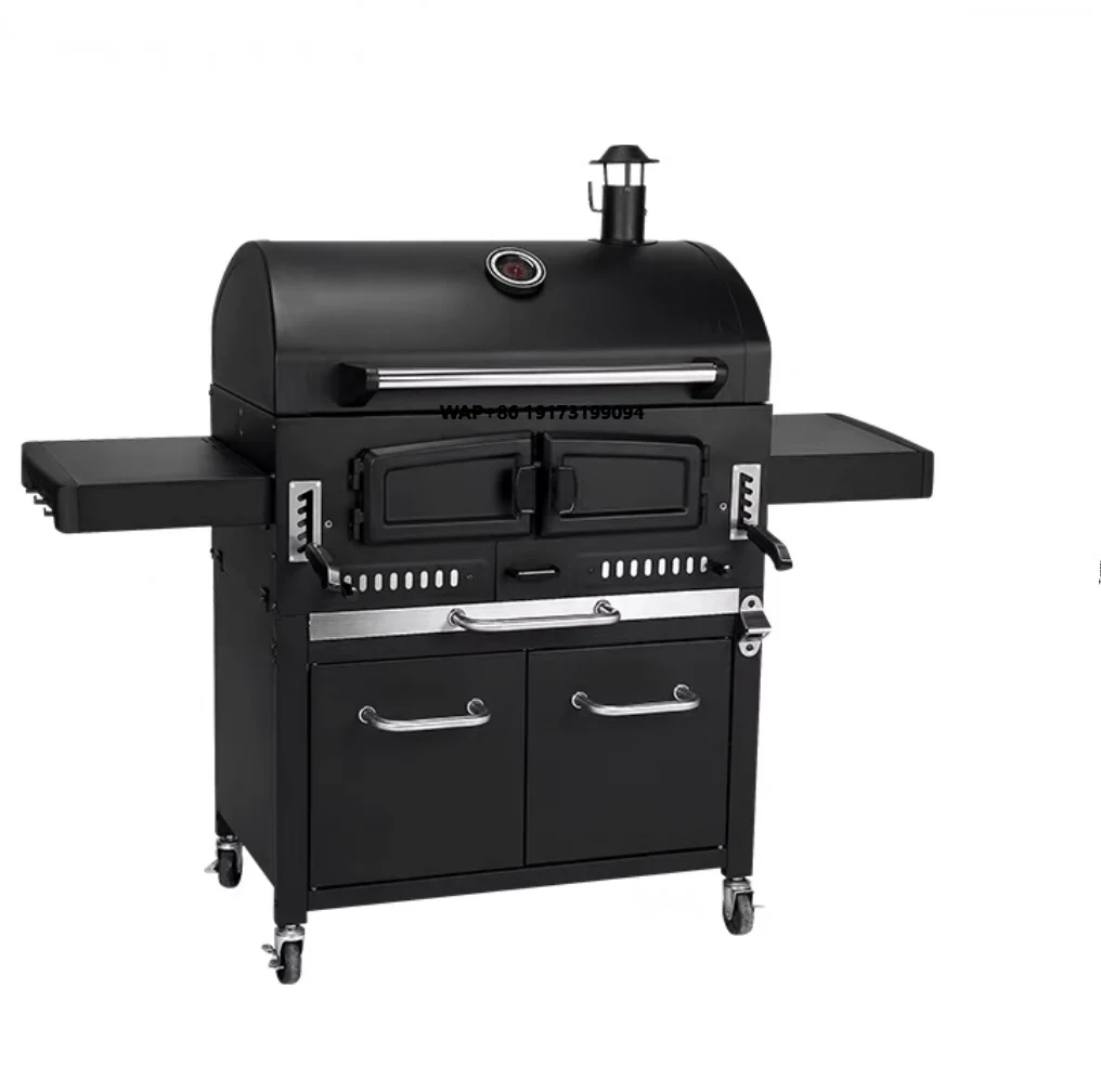 

Outdoor Barbecue Grill Stainless Steel Charcoal Bbq Grill Easy to Install