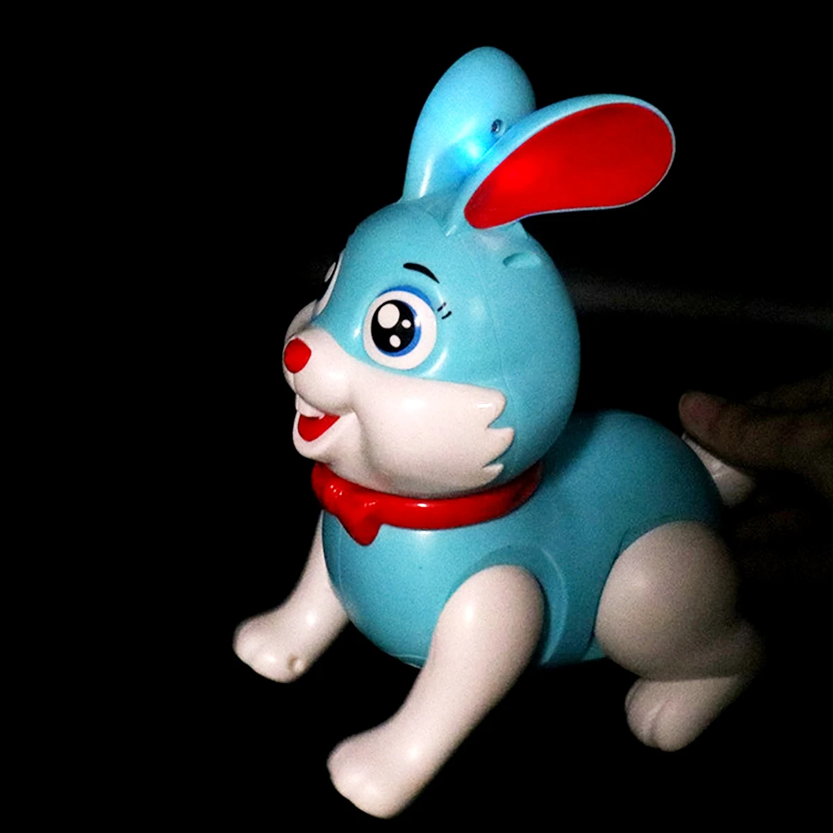 Dancing Walking Baby Rabbit Toy, Baby Walking Toy with Music & Led Lights Educational Interactive Toys for Girls Boys