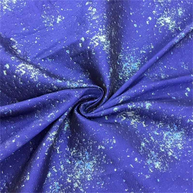 Starry Sky Golden Silk Jacquard Handmade DIY Clothing Fabric High end Dress Windbreaker Fashion Fabric