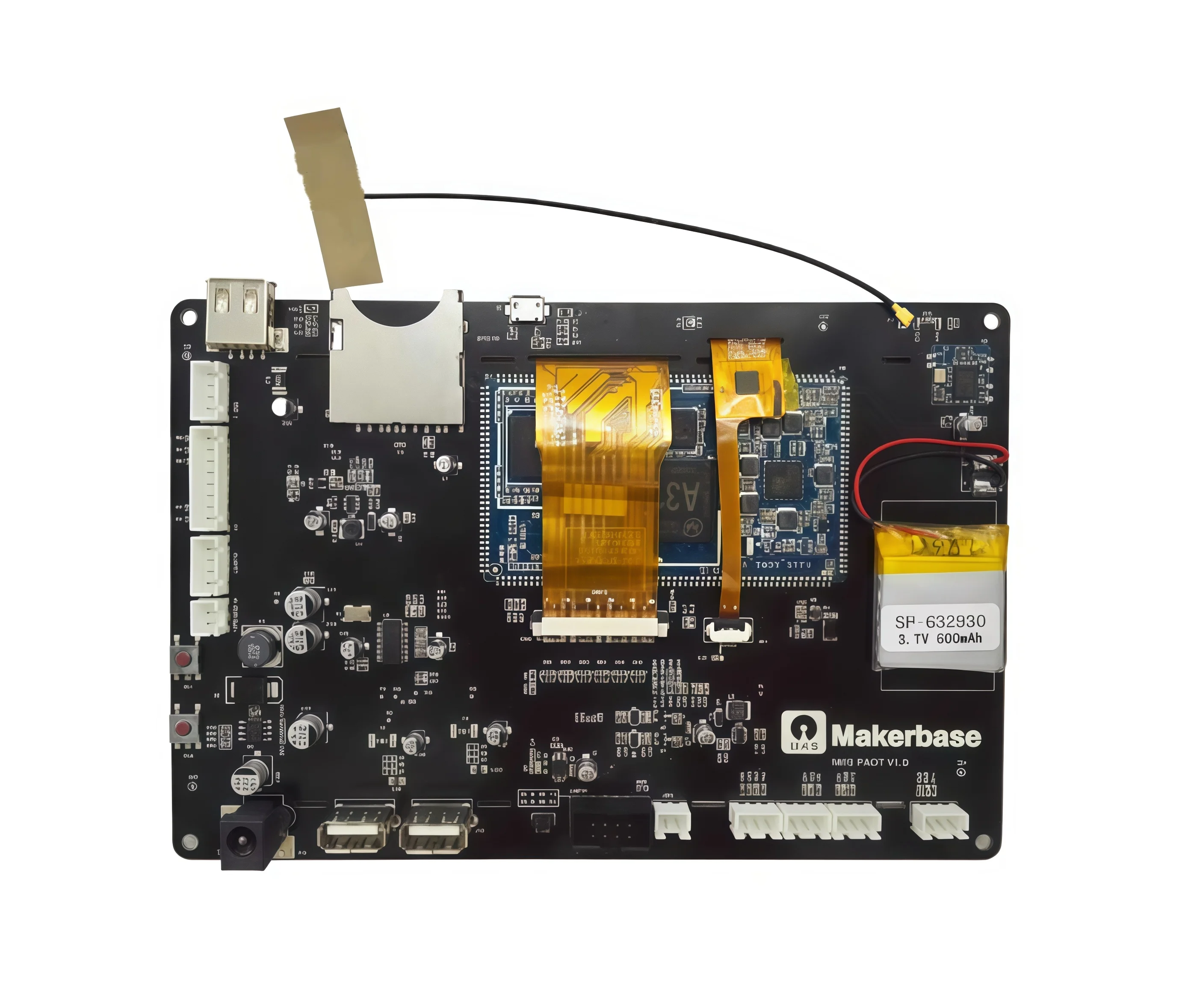 Makerbase MKS Pad 7-inch Capacitive Screen 3D Printing Accessories, Built-in Model Library, Model Preview