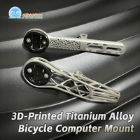 GUB Bike Computer Stand Titanium Speedometer Mount 3d Print Counter Holder MTB Bicycle Lamp Support Fit for Garmin Wahoo Bracket