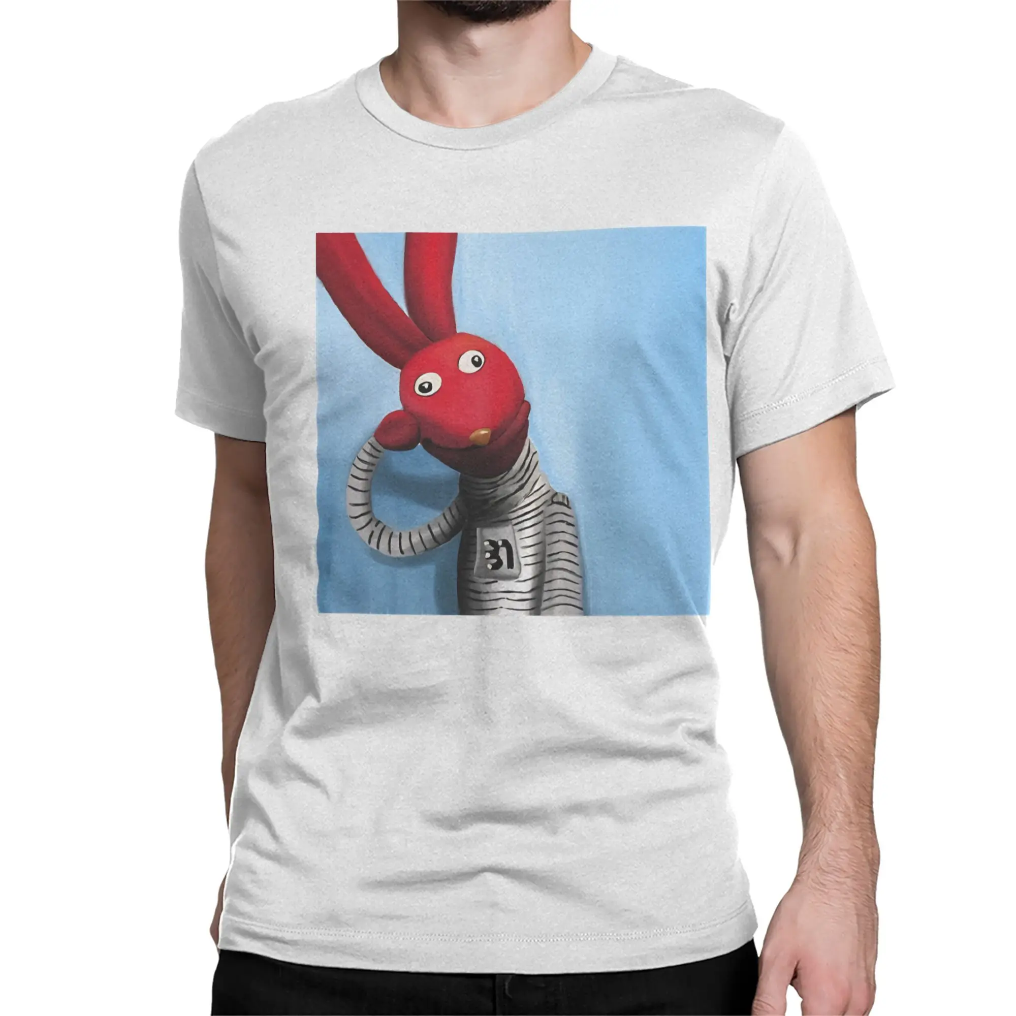 الرجال النساء خوان كارلوس بودوك تي شيرت 31 دقيقة الكرتون ملابس علوية من القطن الفكاهة قصيرة الأكمام الجولة الرقبة تي شيرت تي شيرت مطبوع