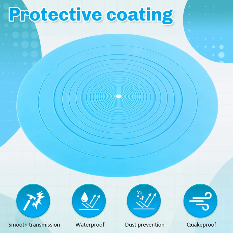 295 مللي متر سيليكون القرص الدوار حصيرة المضادة للاهتزاز Slipmat سجل حصيرة ل LP مشغل تسجيلات من الفينيل استبدال الصوت ملحق D