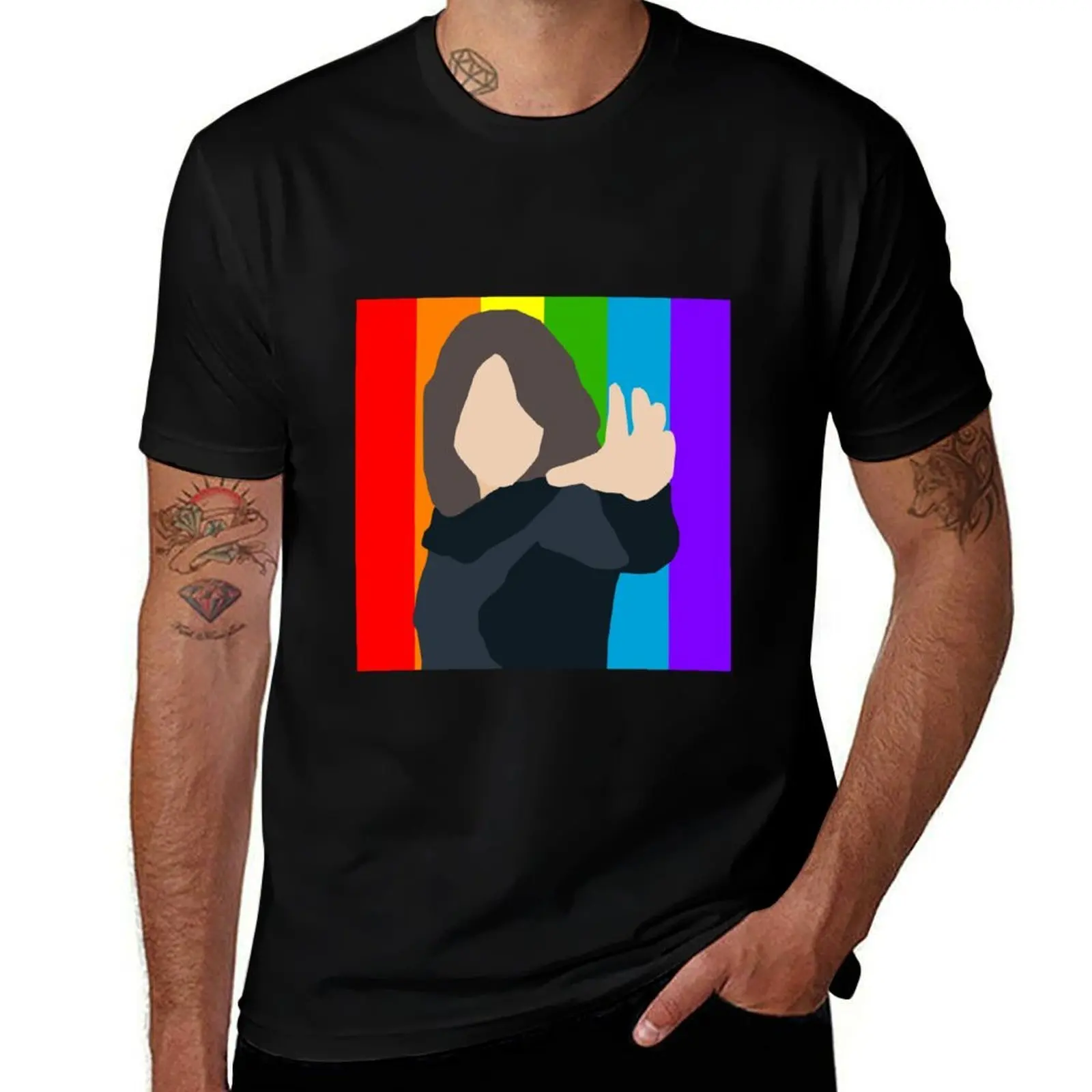 Agents of SHIELD Daisy Johnson Pride T-Shirt man t shirts for men casual T-Shirt