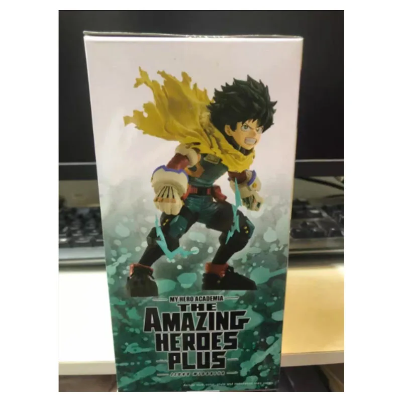 【VENDITA】Midoriya Izuku My Hero Academia BANDAI Collezione Ornamento Anime Action Figures Modello Giocattolo per bambini