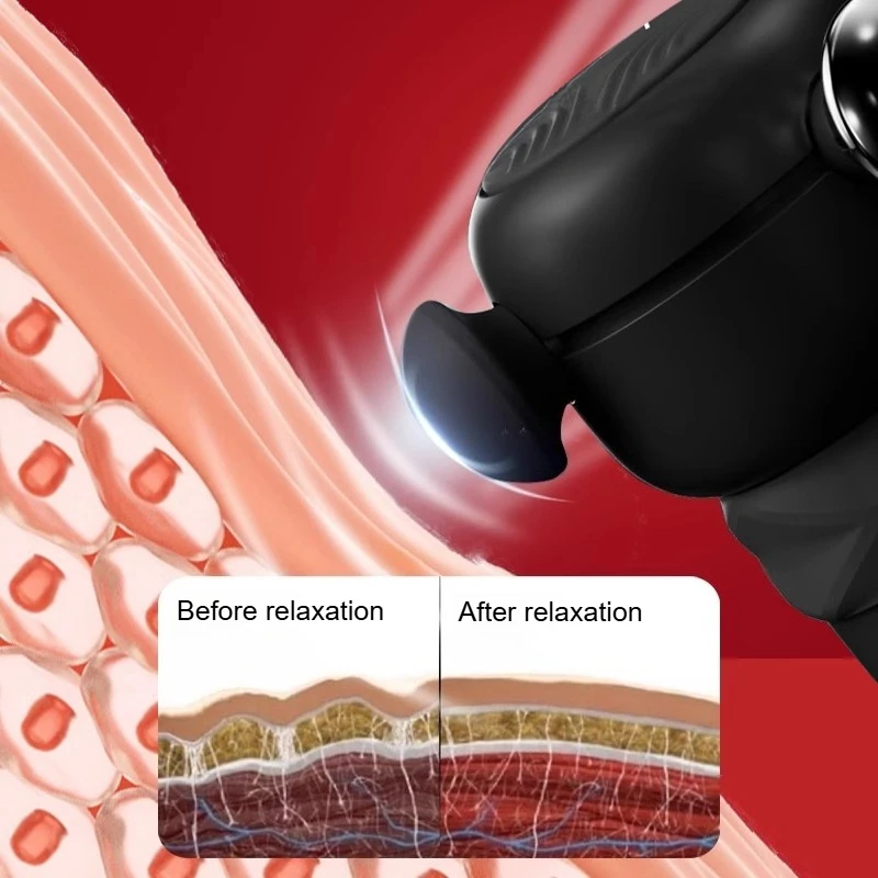 RRT 3D Fascia Release Gun - Professional Deep Tissue Massager Medical-Grade Muscle Therapy Device for Athletes & Recovery