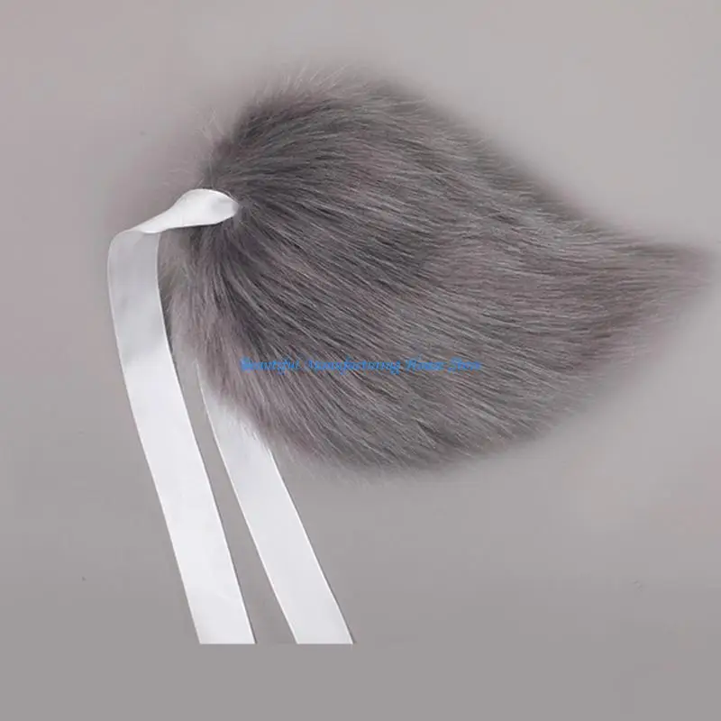 

E56A Girls Animal Rabbit Tail Handmade Plush Bunny Tails Lovely Party Costume Anime Cosplay Party Accessories