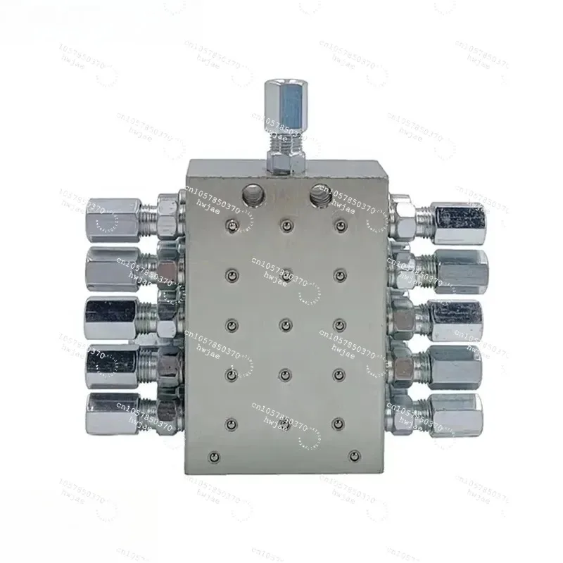 For JPQ Grease Distribution Valve, Progressive Grease Distributor Block for Progressive Lubrication System Way of JPQA-9