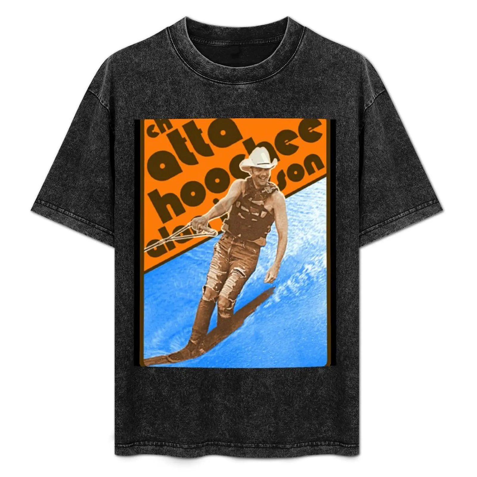 

Alan Jackson Chattahoochee Waterskiing Retro T-Shirt t shirt man luxury funny t shirts man T-Shirt