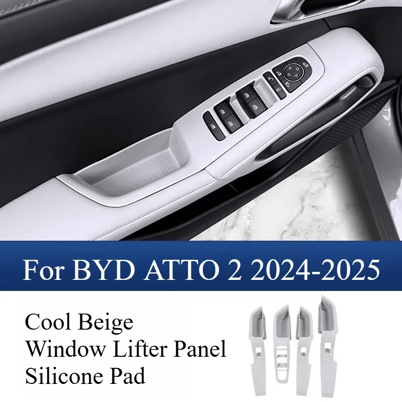 For BYD YUAN PRO ATTO 2 2024-2025 Central Control All-inclusive Silicone Pad Scratch-proof And Waterproof Interior Modification