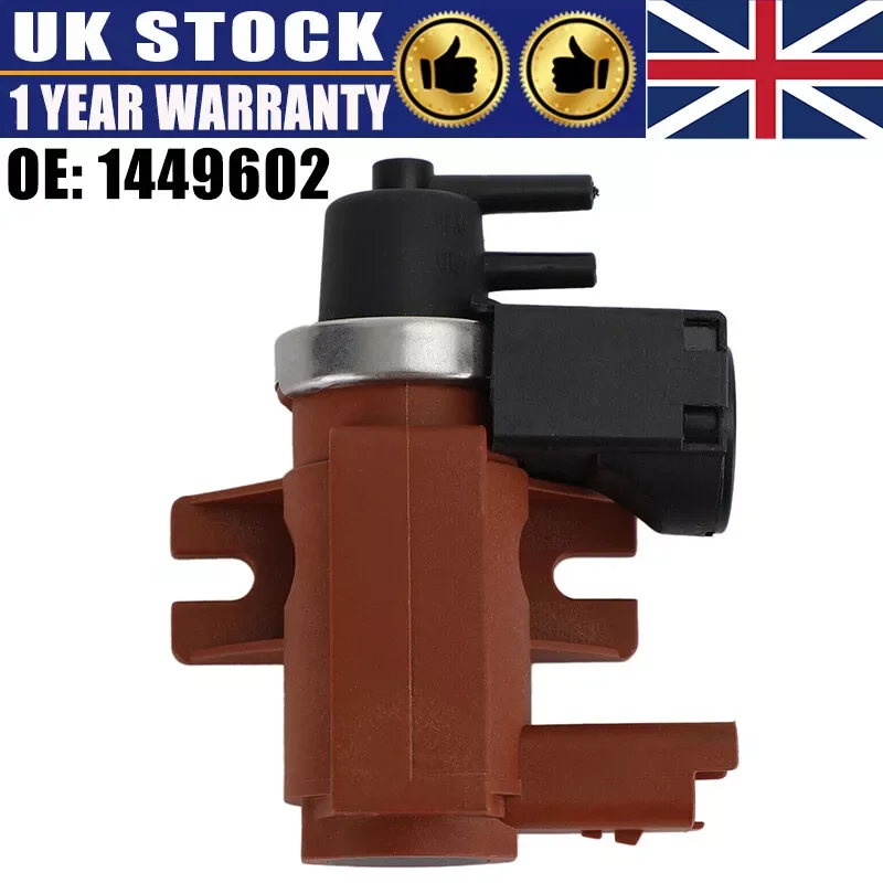 1 szt. Elektromagnetyczny zawór regulacji ciśnienia turbodoładowania do FORD KUGA FOCUS 2.0 TDCi 1449602 Części samochodowe Akcesoria samochodowe