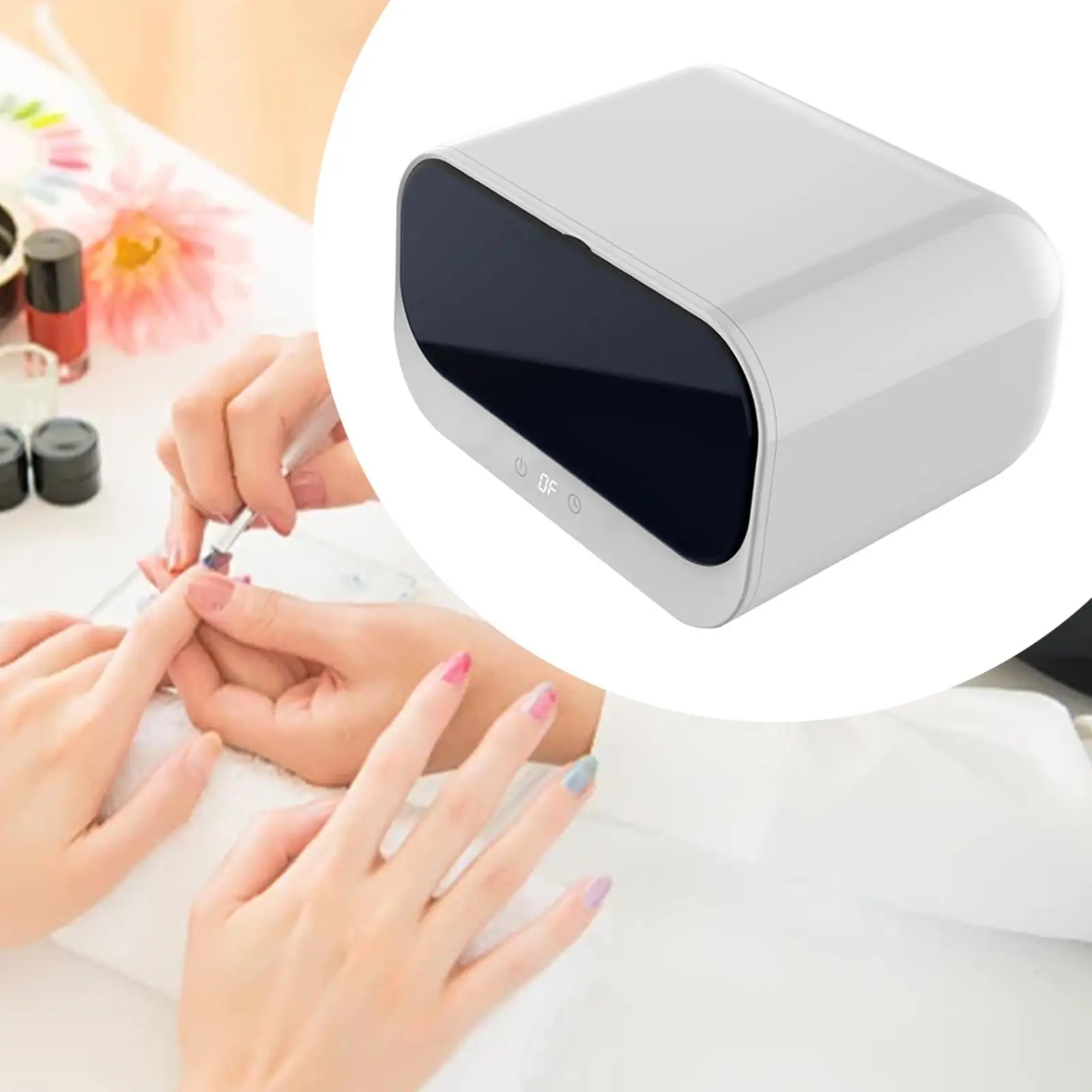 Scatola per vassoio LED per sterilizzatore per strumenti per unghie per strumenti per manicure Saloni di bellezza per uso domestico