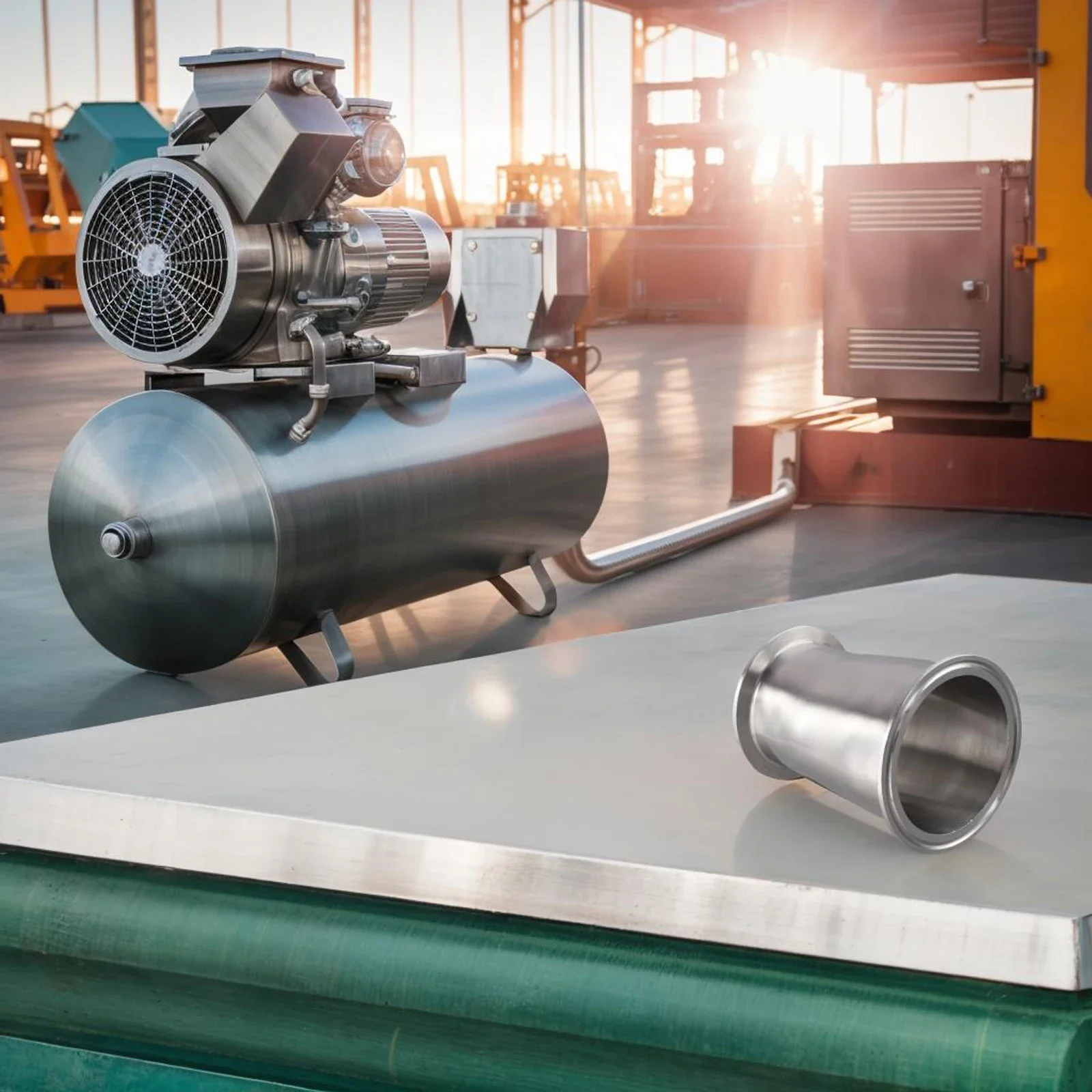 

Pipe Fitting Sanitary Pipe Reducer 304 Stainless Steel Aerospace Application For Beverages 304 Stainless Steel Fitting