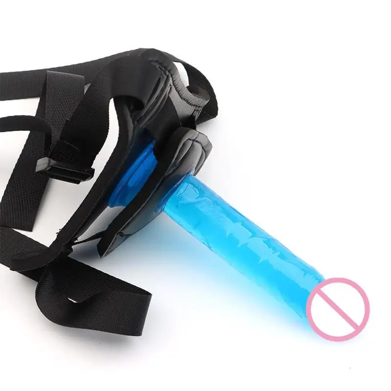 Realistic Strapon Dildo with Suction Cup Wearable Penis Belt Strap-On Harness Panties for Women Anal Sex Toys for Lesbian Gay - view 5