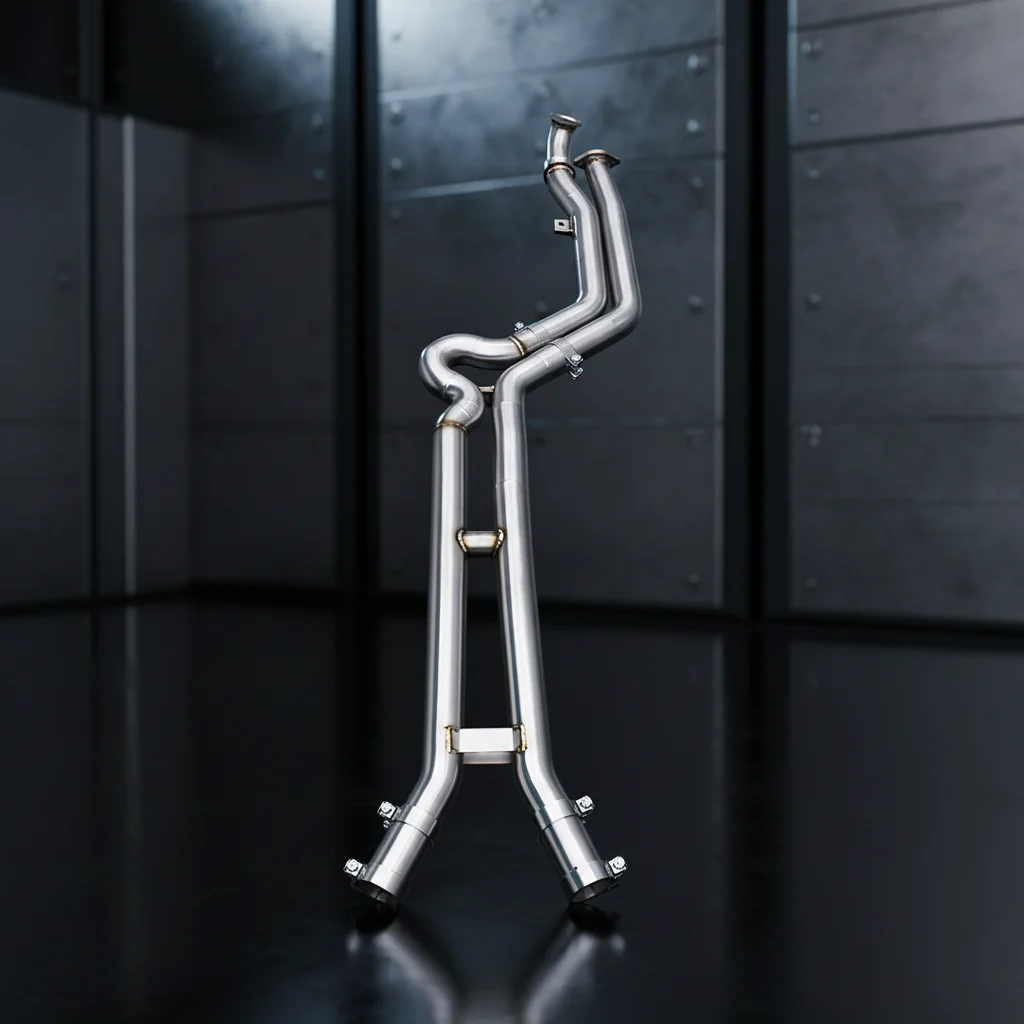 

Custom Exhaust H Pipe Midpipe For BMW M3/M4 G80/G82 CS 3.0T 2021-2024 Sport Car Stainless Steel Exhaust Mid Pipe System