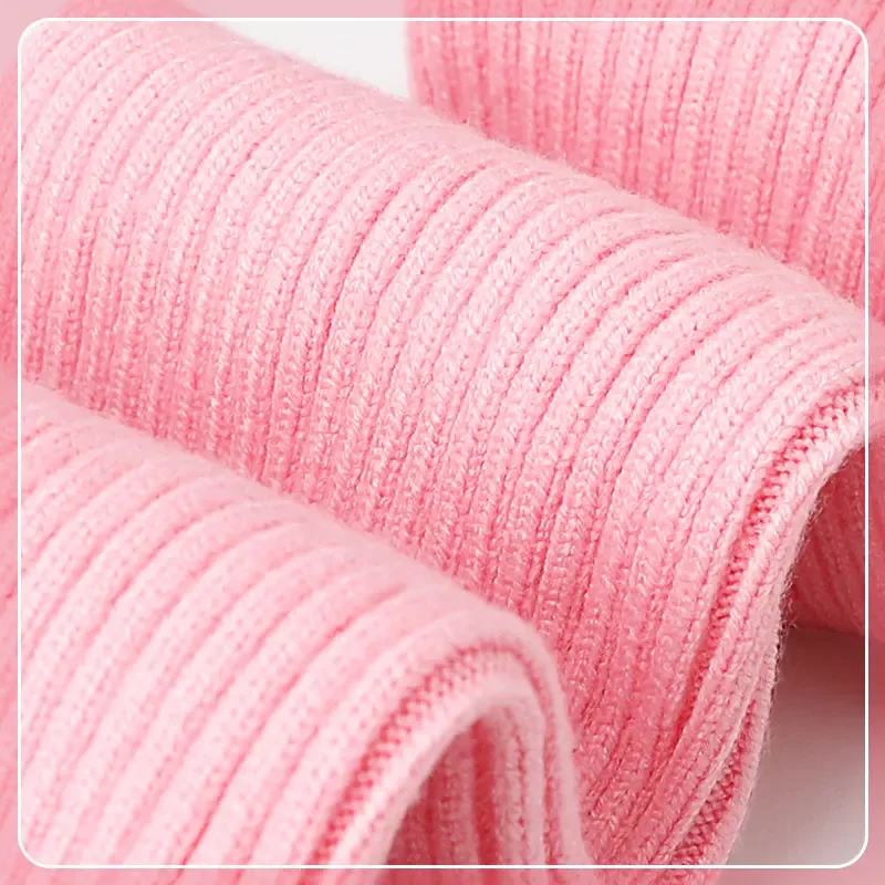 2025 calentadores de piernas de Ballet para niñas, medias tejidas para niños, calcetines protectores de Ballet, calcetines de Yoga para niños, gimnasio, Fitness, accesorio de baile cálido