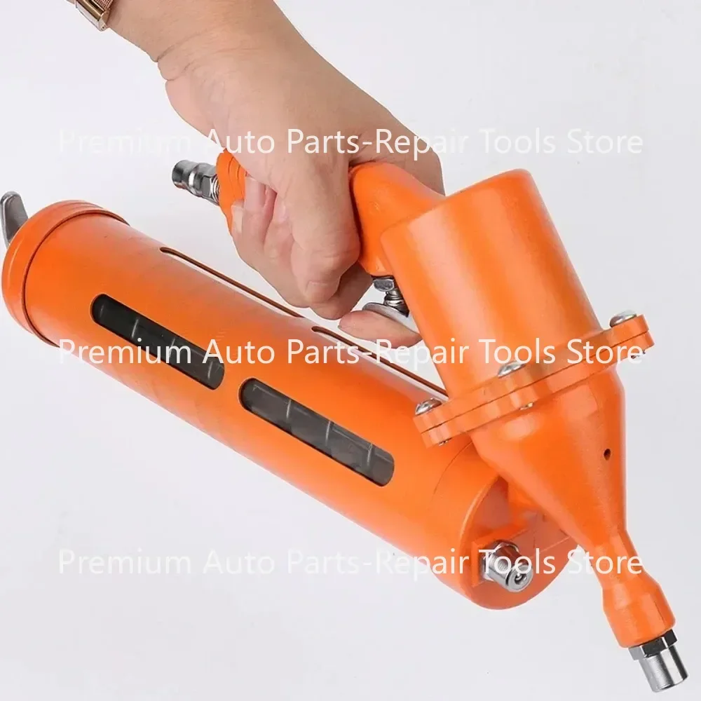 NEW  1Set 500cc Air-Operated Grease for Gun Heavy Steel Tool Hand Tools Pneumatic Compressor Pump