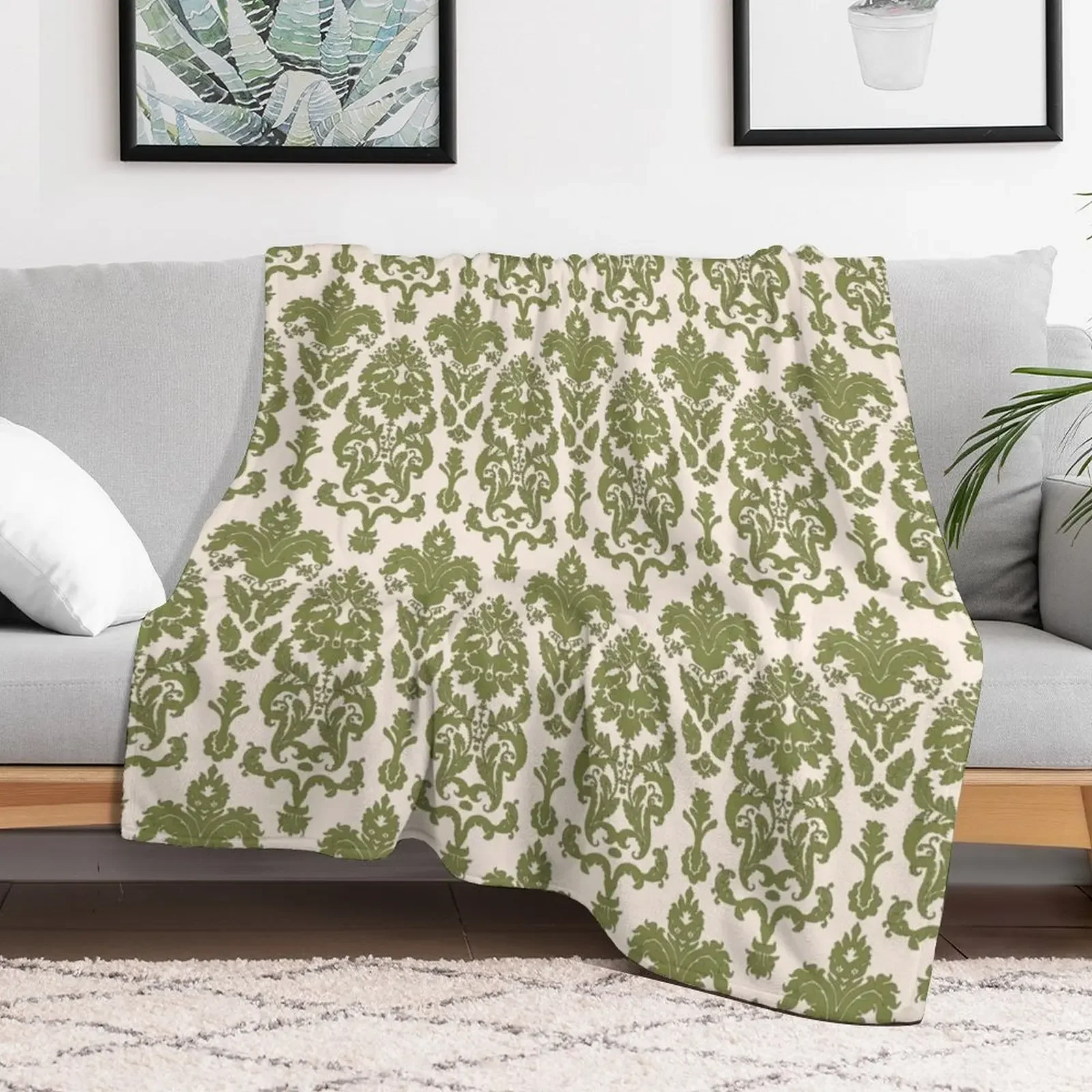 The Sound of Music The Von Trapp Curtain Pattern Design Throw Blanket Color Fast Cozy Throw Blanket