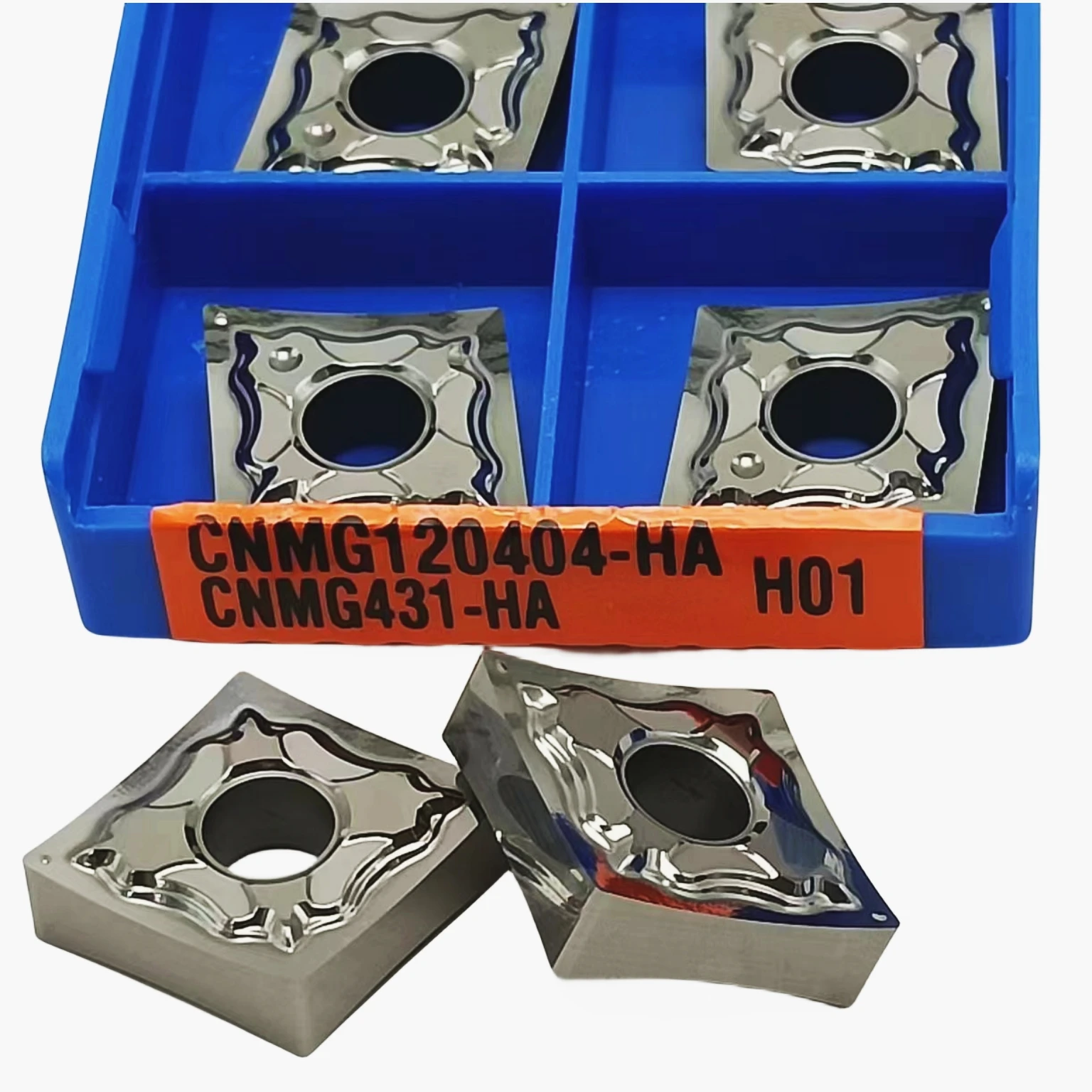 Inserções da inserção do carboneto do CNC, CNMG120404 CNMG120408 CNMG120402100, original