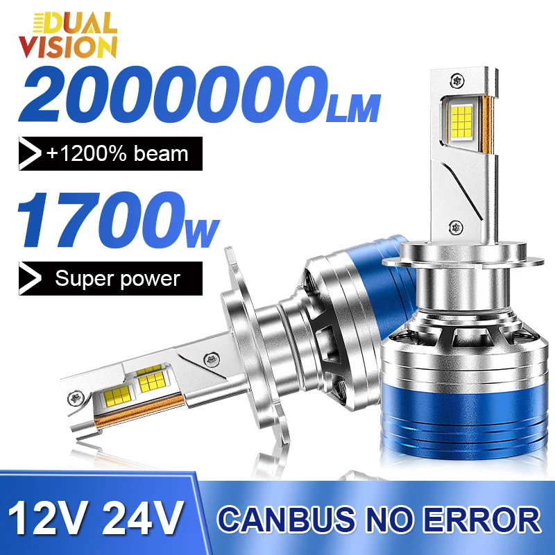

H7 H4 H11 Светодиодная фара высокой мощности 9084 CSP Canbus H1 H8 H9 9005 HB3 9006 HB4 Турбо-лампа Автомобильная светодиодная фара Противотуманная фара 6000K Белый
