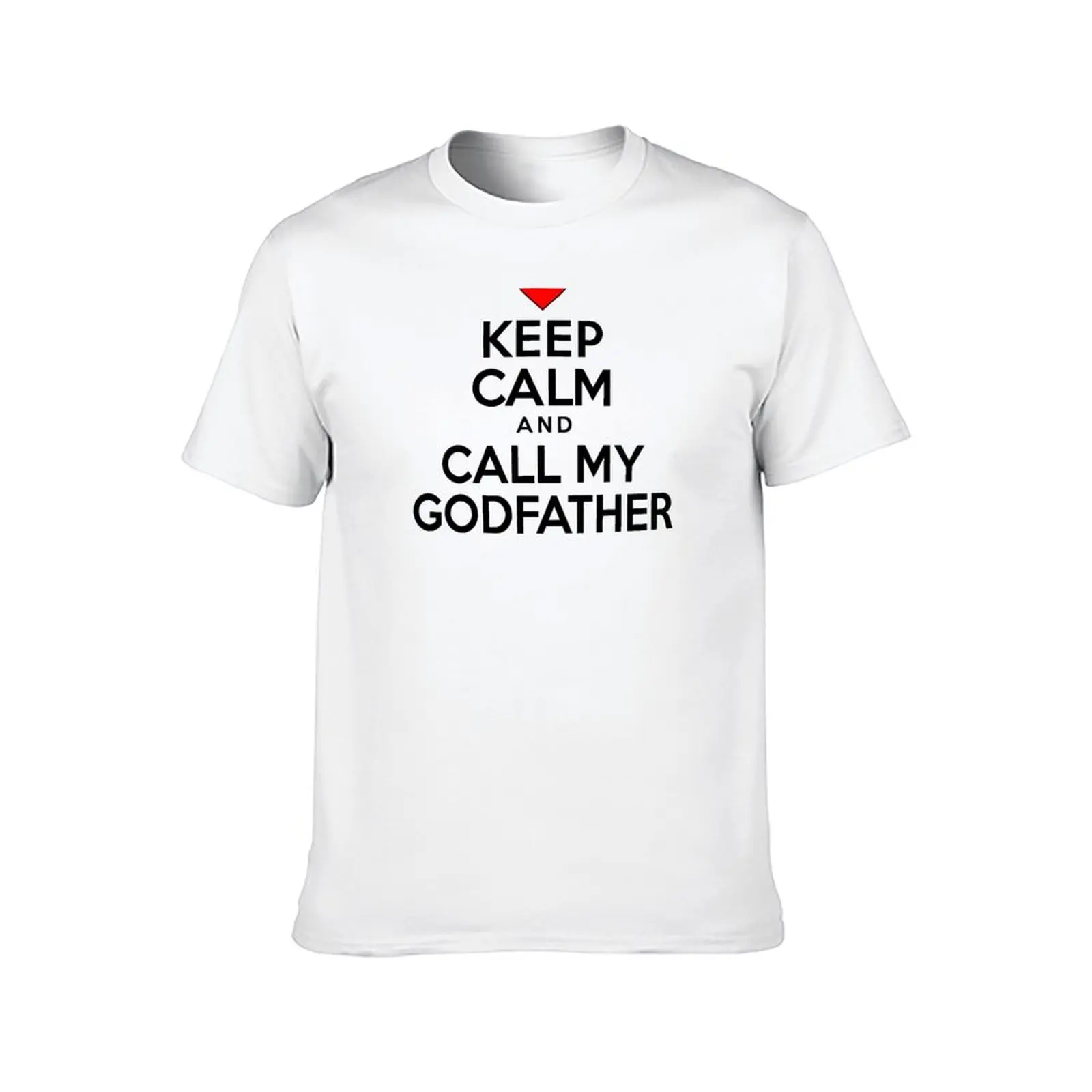 Keep Calm and Call My Godfather Godson Goddaughter Cartoon T-Shirt t shirts designer t shirt personalised T-Shirt