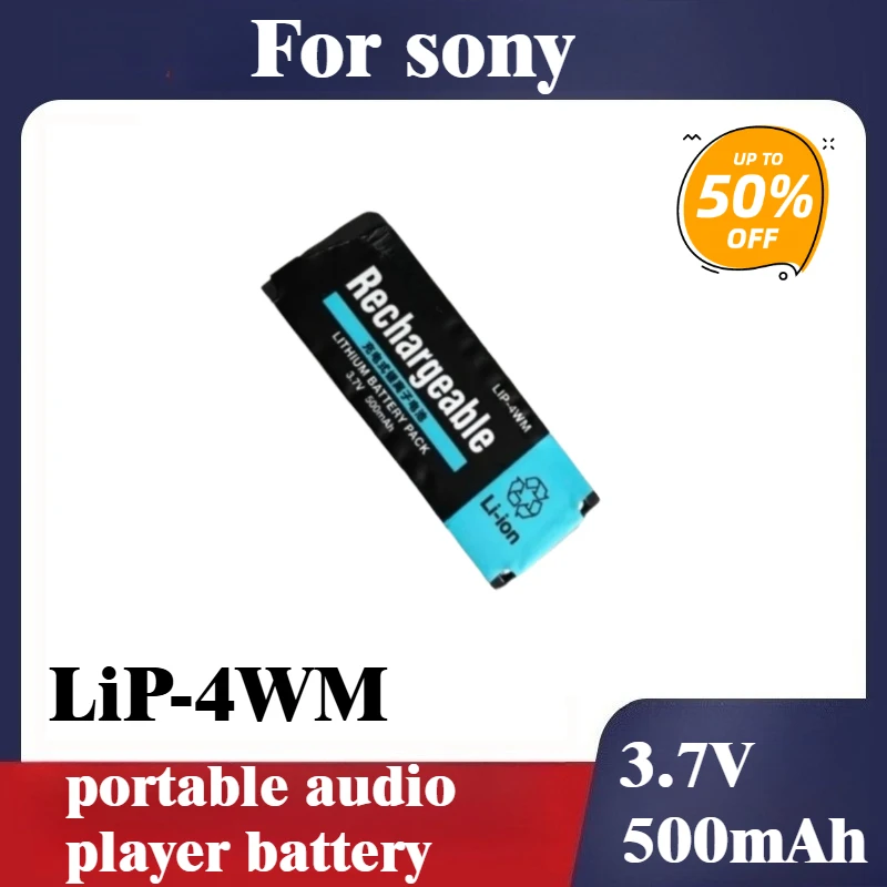 

LiP-4WM 3.7V 500mAh battery for sony RH1 EH1 NH1 NH3DNH1 MJ97 High Quality portable audio player