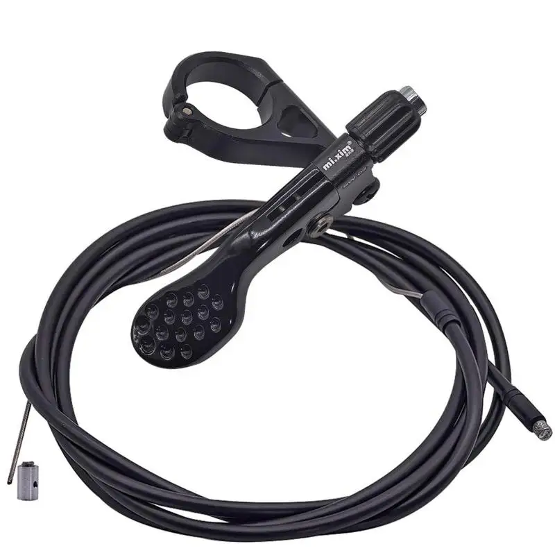 AliExpress NONE Bike Seatpost Dropper Remote Lever for 22.2mm Handlebars Bicycle Seatpost Remote Lever Shifter for Riding Road Bike Cycling