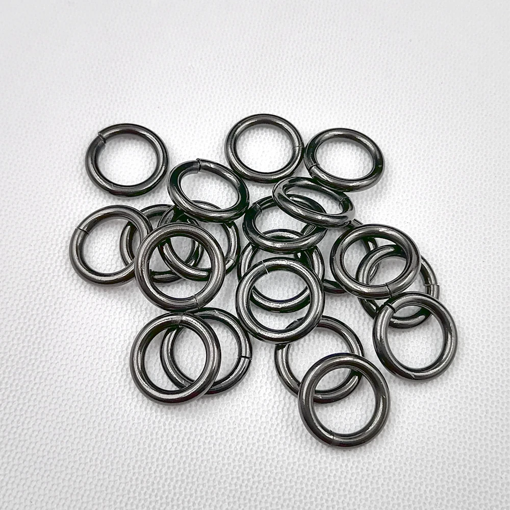 50pcs Lot 3*18mm Size Wire Cutting Process Rings Stainless Steel Jewelry Accessories Jump Rings Jewelry Making Supplies Findings