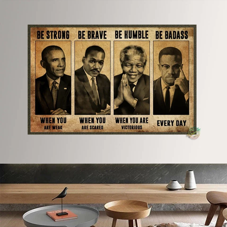 Obama Poster Retro Canvas Art Prints Picture For Living Room Home Decoration