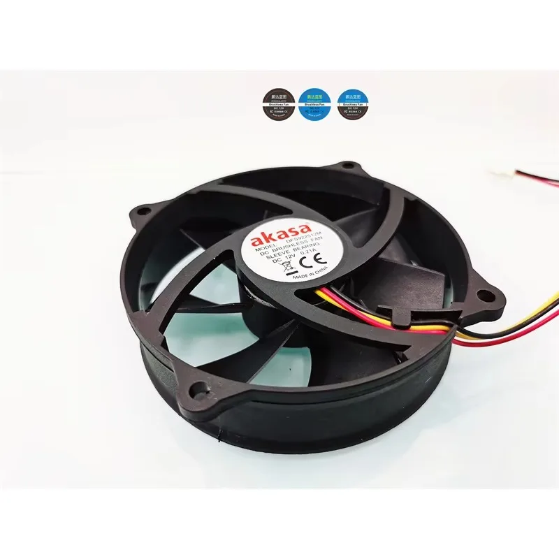 pa Brand  9225 circular 95 * 25MM three wire speed measuring computer case 9.5CM silent exhaust fan