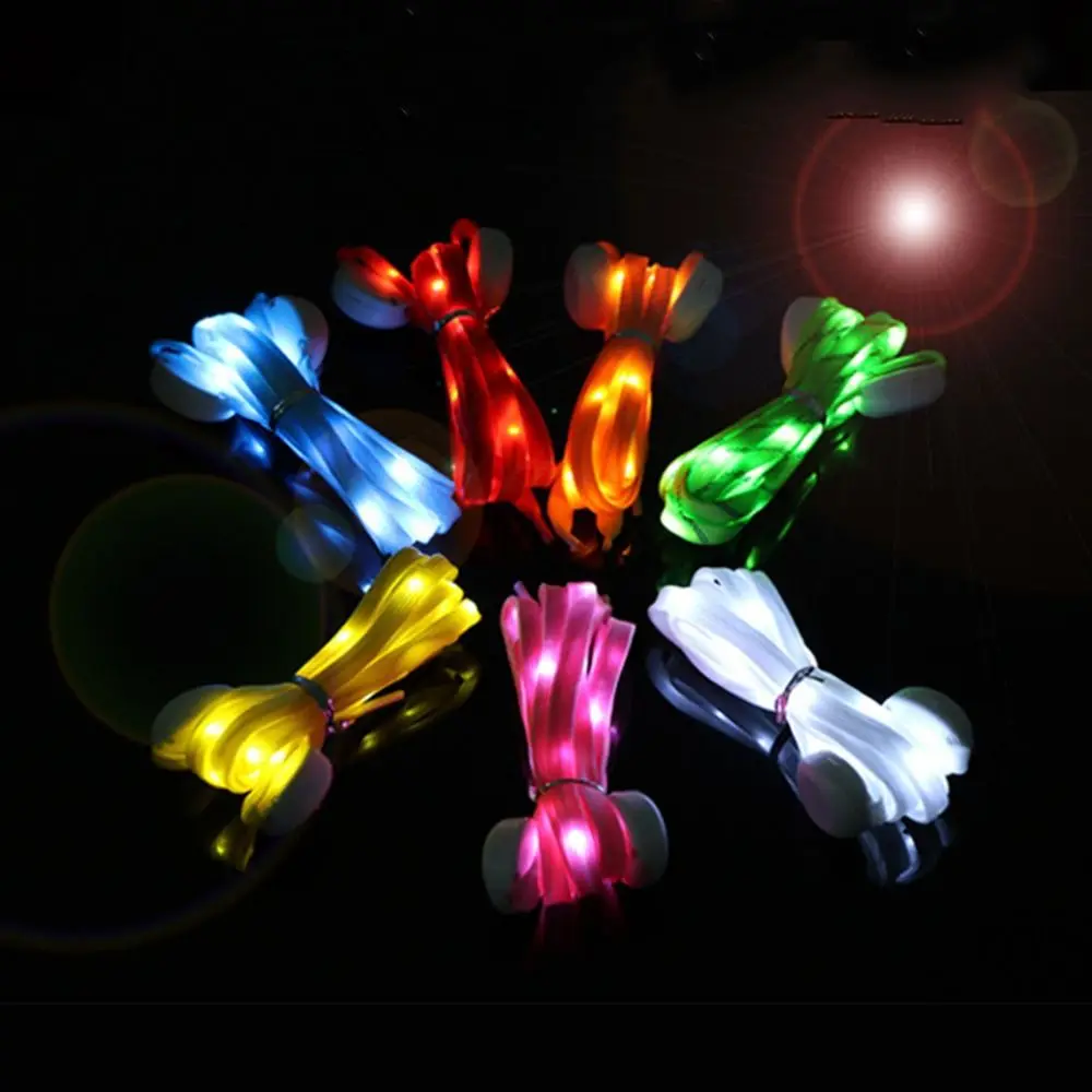 Women Shoestrings Sport Shoes Party Decoration Luminous Sneakers Laces Led Shoelaces Cross Braiding Strap Shoes Accessories