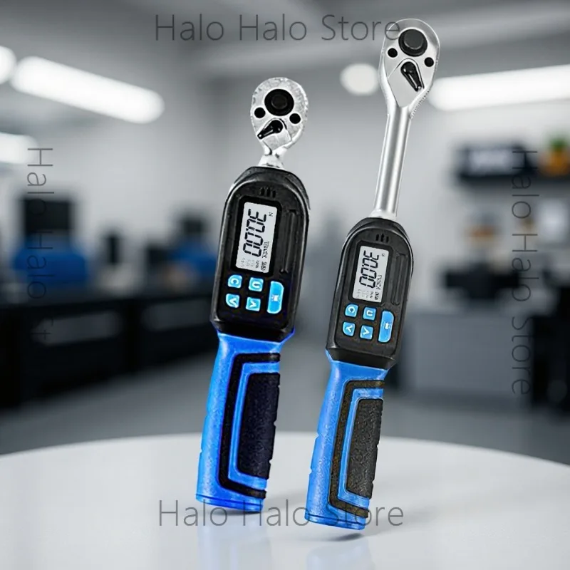 Fast and high-precision digital adjustable torque wrench, electronic warning sound, full set of high, medium, and small
