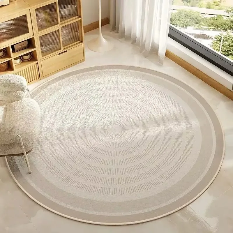 Round Carpet, Rug for Sofa, Swivel Chair, Bedside & Rocking Chair