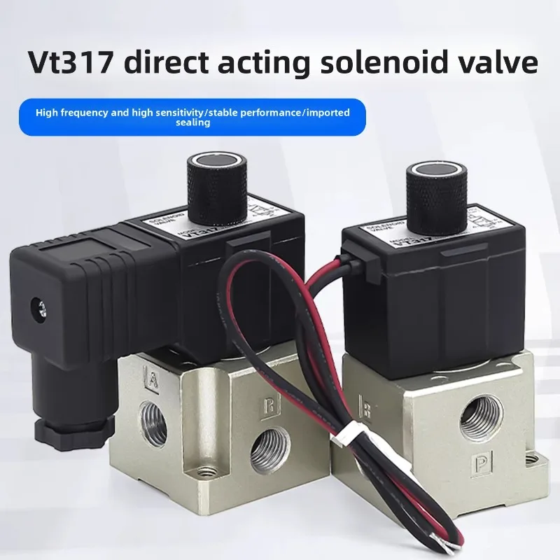 three-way VT317 direct acting solenoid valve VT317-5G-02 VT317-5D-02 VT317V-4DZ-02 VT317-4D-02 VT317V-4D-02 VT317-3G-02