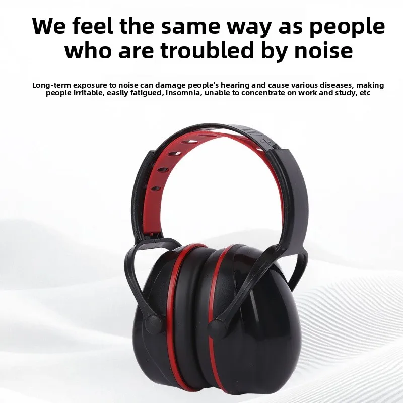 Insulation Earmuffs Anti Noise Earphones Sleep Learning Mute Industrial Powerful Super Noise Reduction Ear Protection Headphones