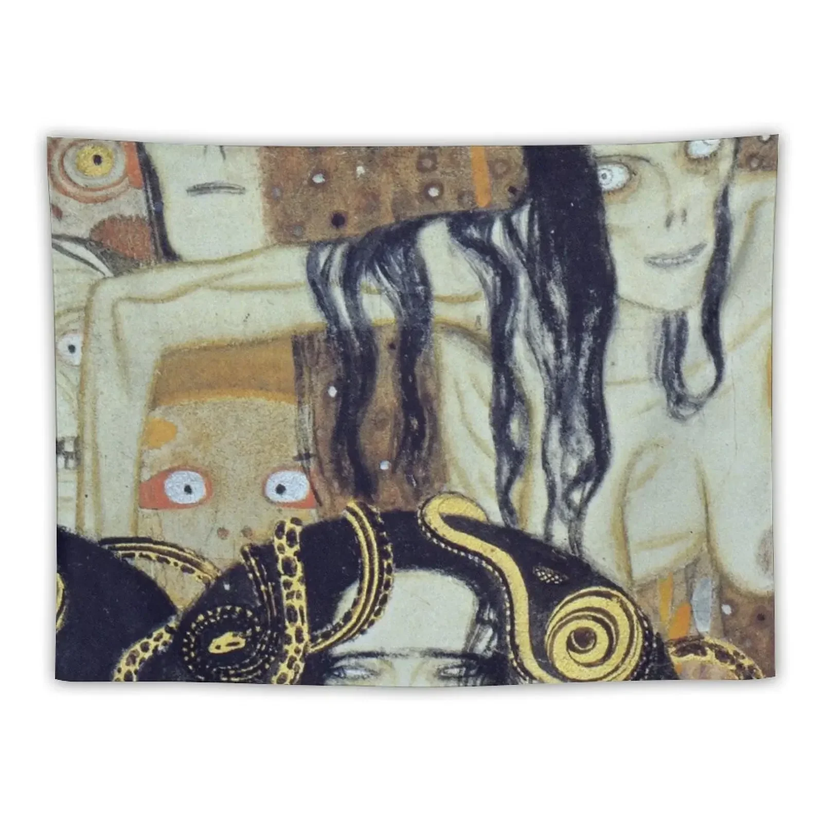 

Gustav Klimt - The Gorgons and Typheus Tapestry Room Decorator Things To Decorate The Room Cute Room Decor Carpet Wall Tapestry