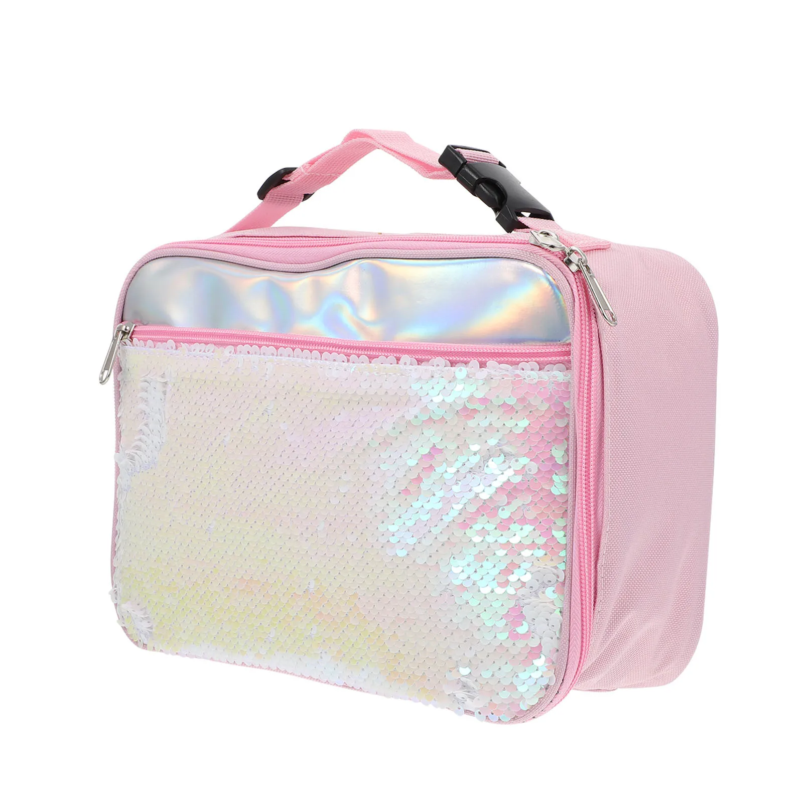 

1pc Kids Portable Picnic Lunch Insulated Bento Pouch For School Work Picnic Portable Storage Case Bento Bag Lunch Bag