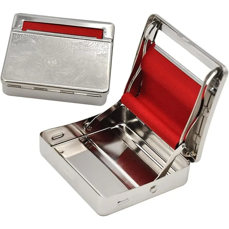 Automatic Cigarette Rolling Machine Rolling Machine Rolling Paper Cigarette Maker 70MM Tobacco Roller Box Case Tobacco Smoking