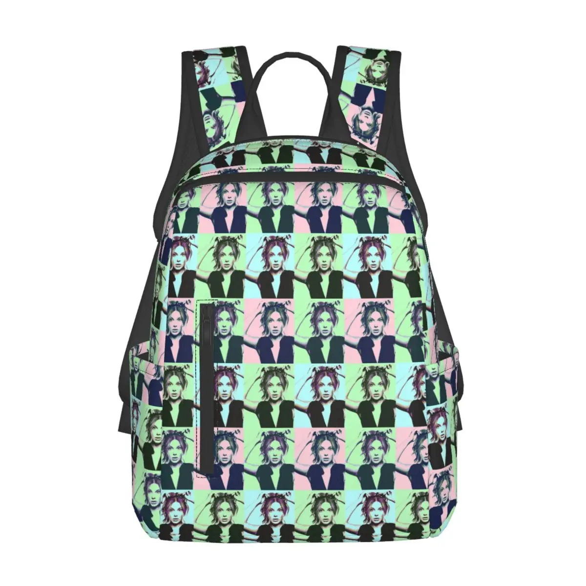

Millie Bobby Brown Pop Art Backpack Daypack Large Capacity Boys Girls BookBag School Bag Shoulder Bags for Men Women