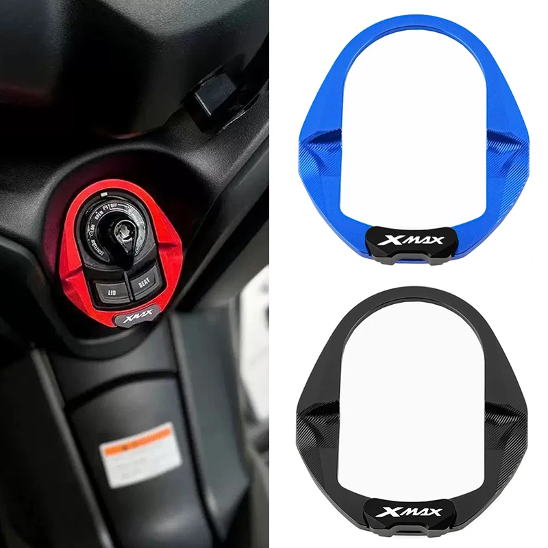 For YAMAHA XMAX300 Xmax 300 X-MAX300 2023-2025 Motorcycle Accessories Electric Door Lock Trim Cover Door Striker Lgnition Switch