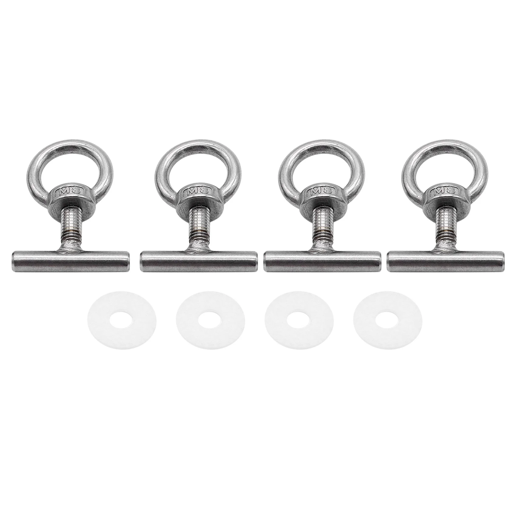 For Multivan T5 T6 Car Nut Locking Rail Load Fixing 7H5883189E Silver Fixing Eye Bolt Lashing Eye