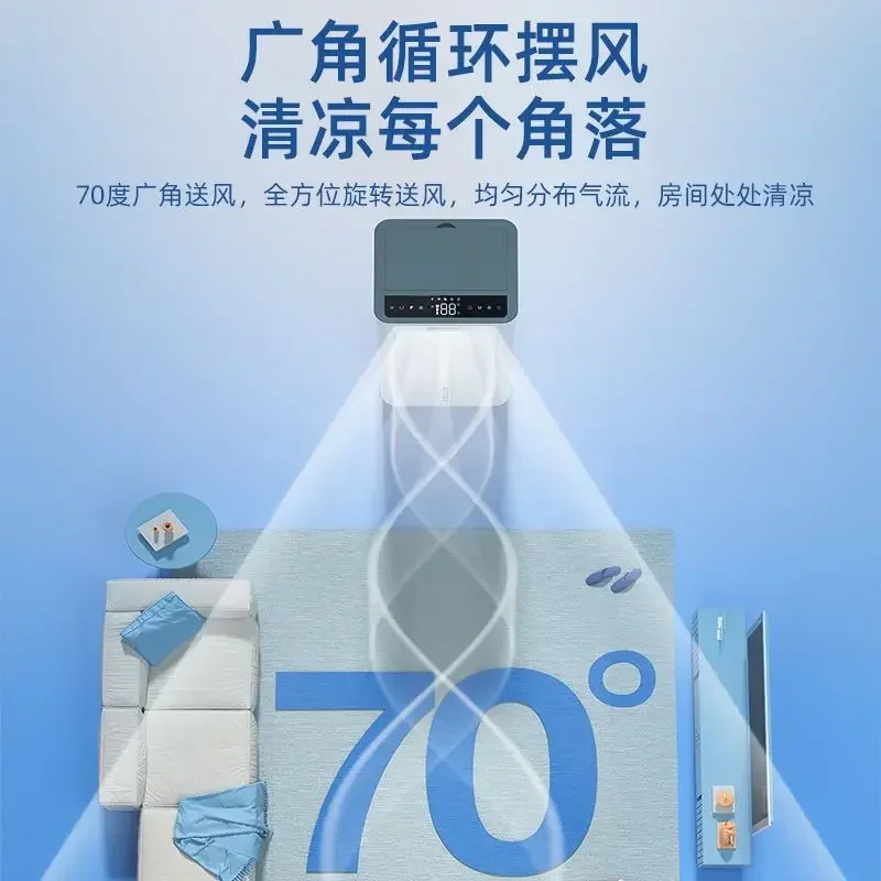 Ventola dell'aria condizionata ventola di raffreddamento umidificazione ventola di raffreddamento ad acqua mobile piccolo dormitorio domestico piccolo condizionatore d'aria