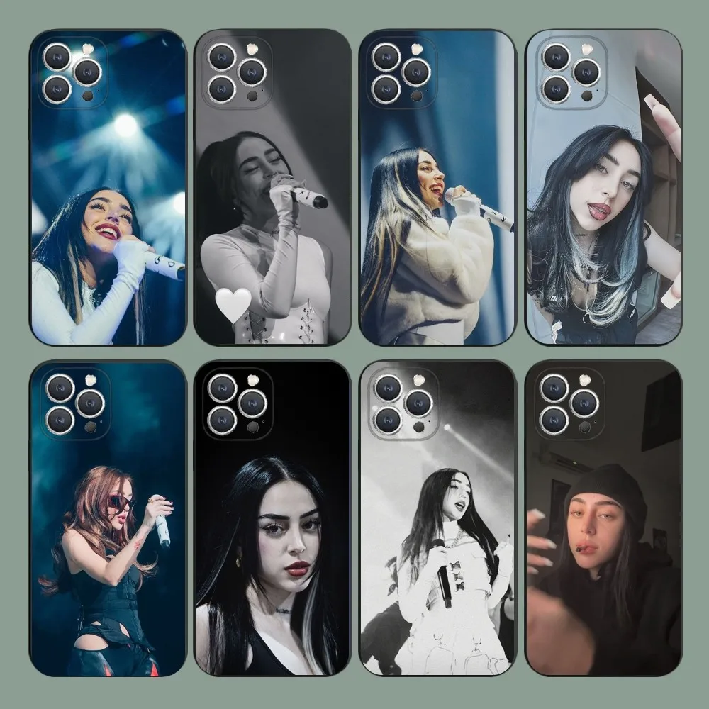 Nicki singer N-Nicole Phone Case For iPhone 16,15,14,13,12,11,Plus,Pro Max,XS,X,XR,SE,Mini,8,7 Soft Silicone Black Cover